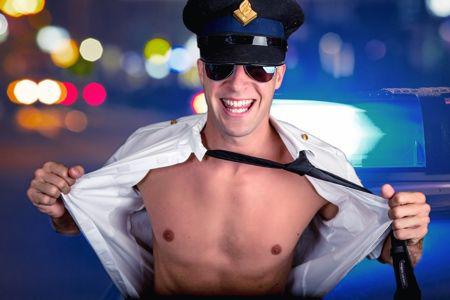 Stripper Politie bedrijfsuitje 3
