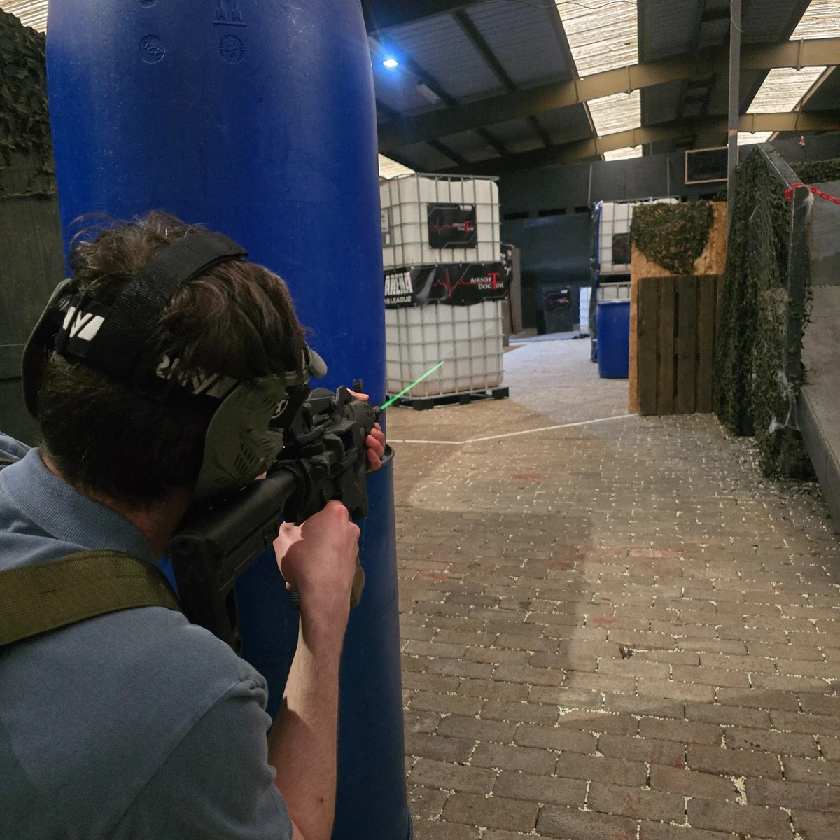 Airsoft actie bedrijfsuitje